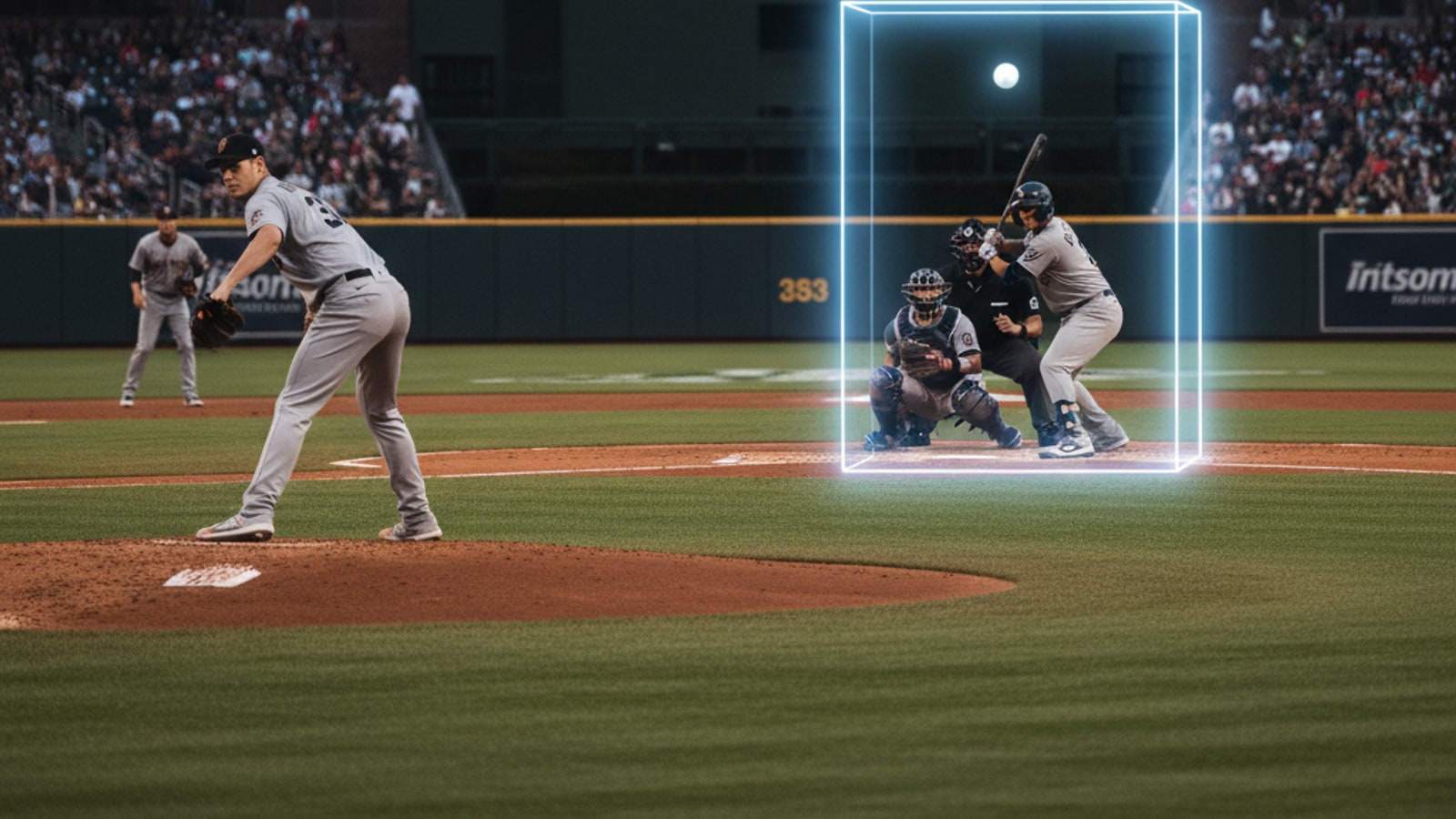 What are the boundaries of the strike zone?