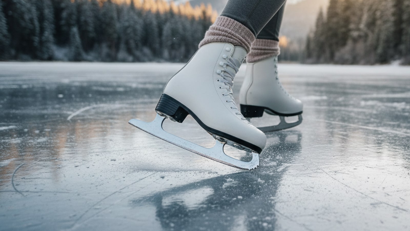 How do you skate with toe picks?