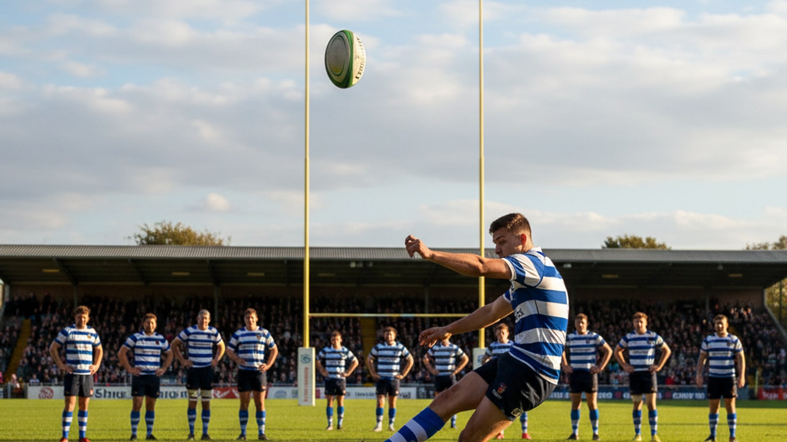 How many points do you get for scoring a drop goal in rugby?