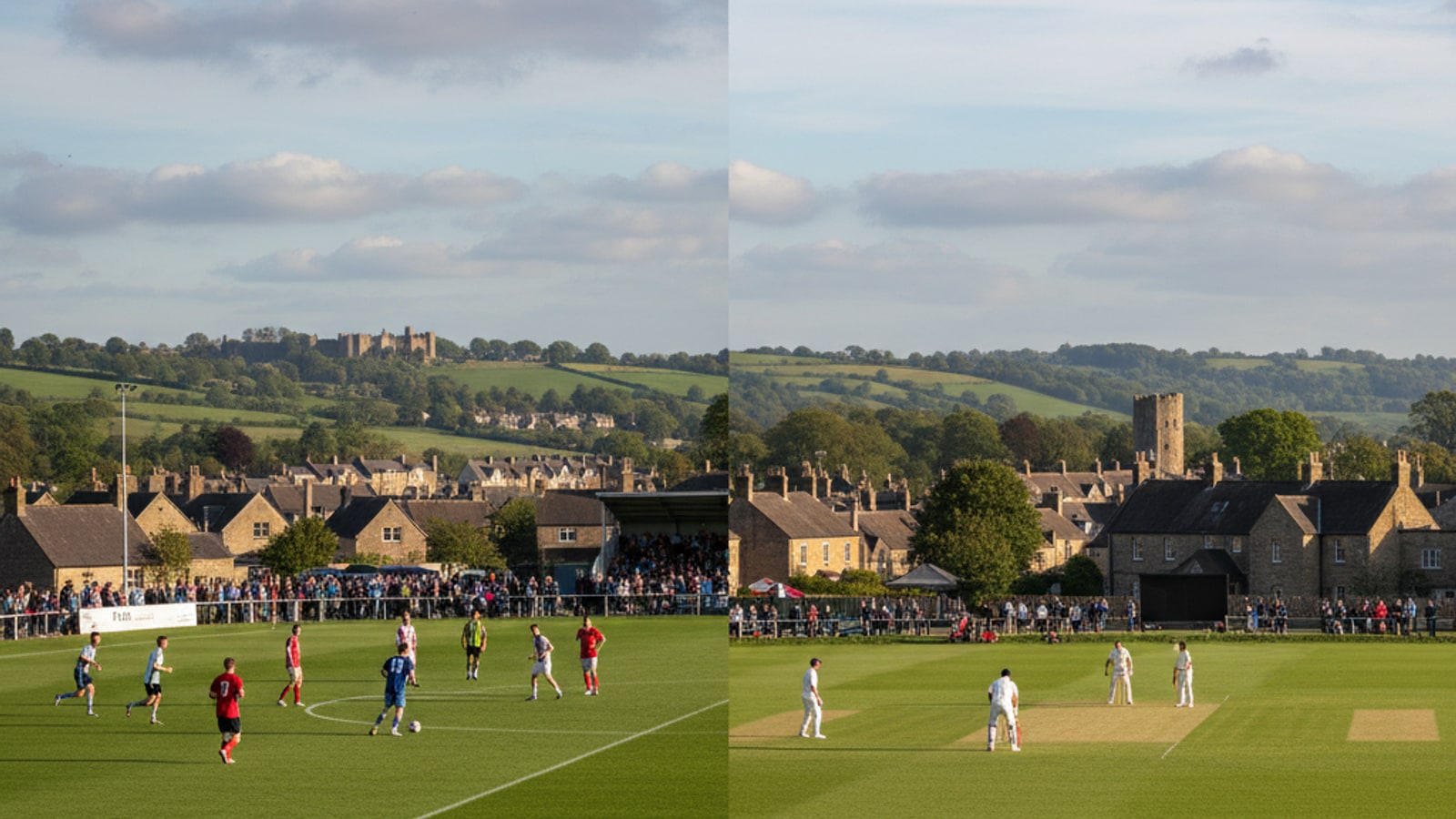 What are the two most popular sports in the UK?