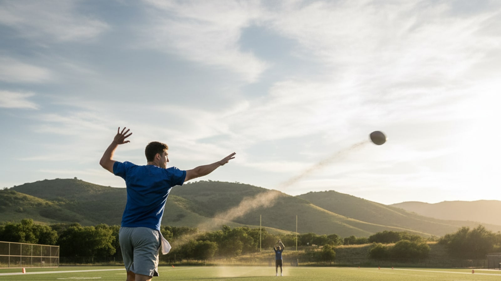 How far can the average NFL quarterback throw?