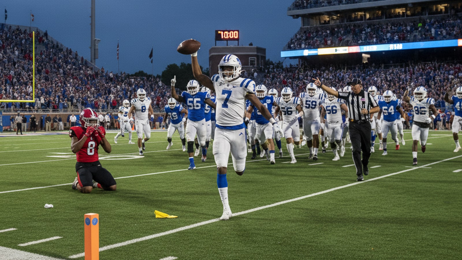 Can a penalty result in a touchdown?
