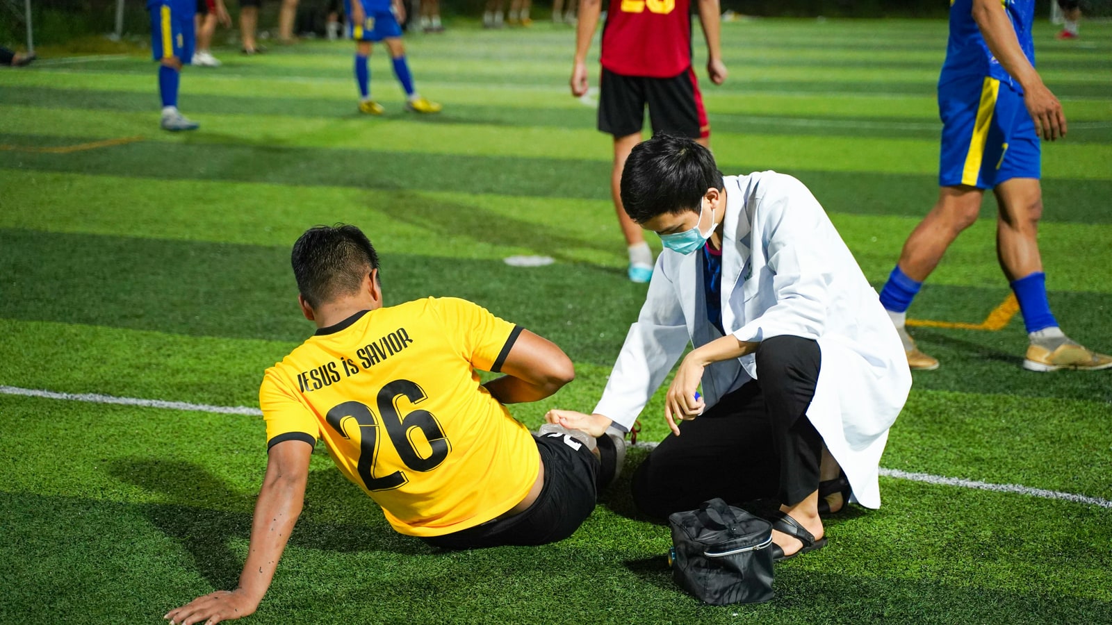 When was the first soccer game ever played?