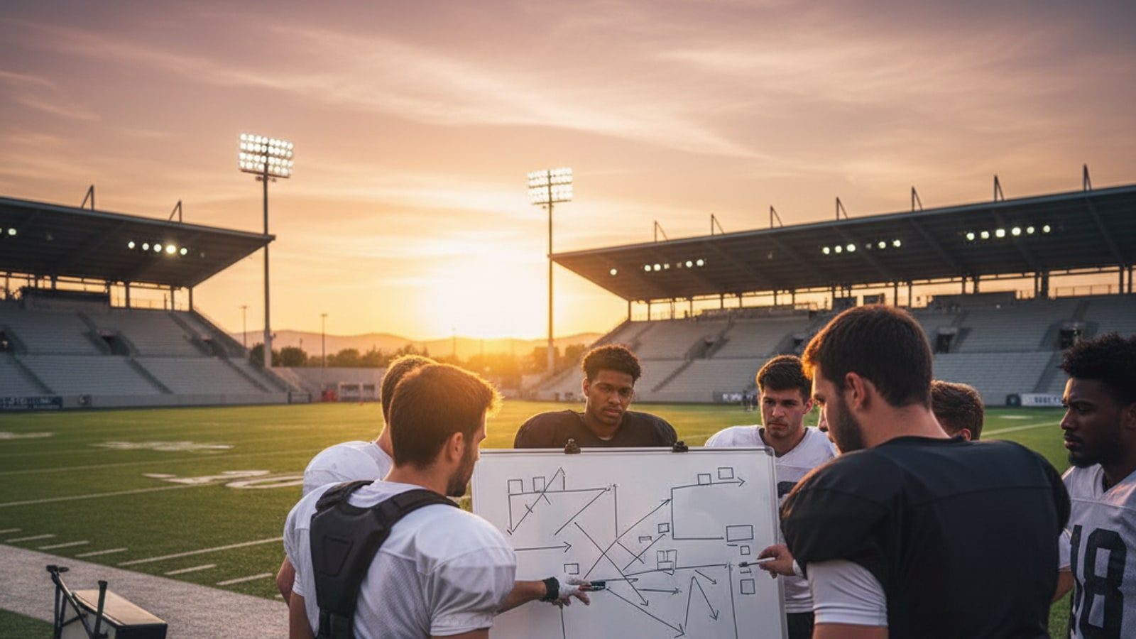 What is the main objective of playing football brainy?