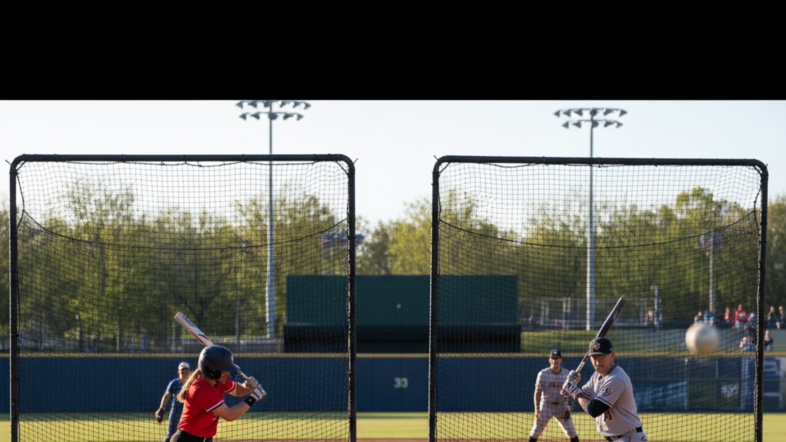How fast is 65 mph in softball compared to baseball?