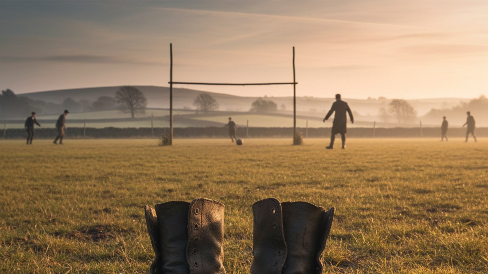 When did the first football boots come out?