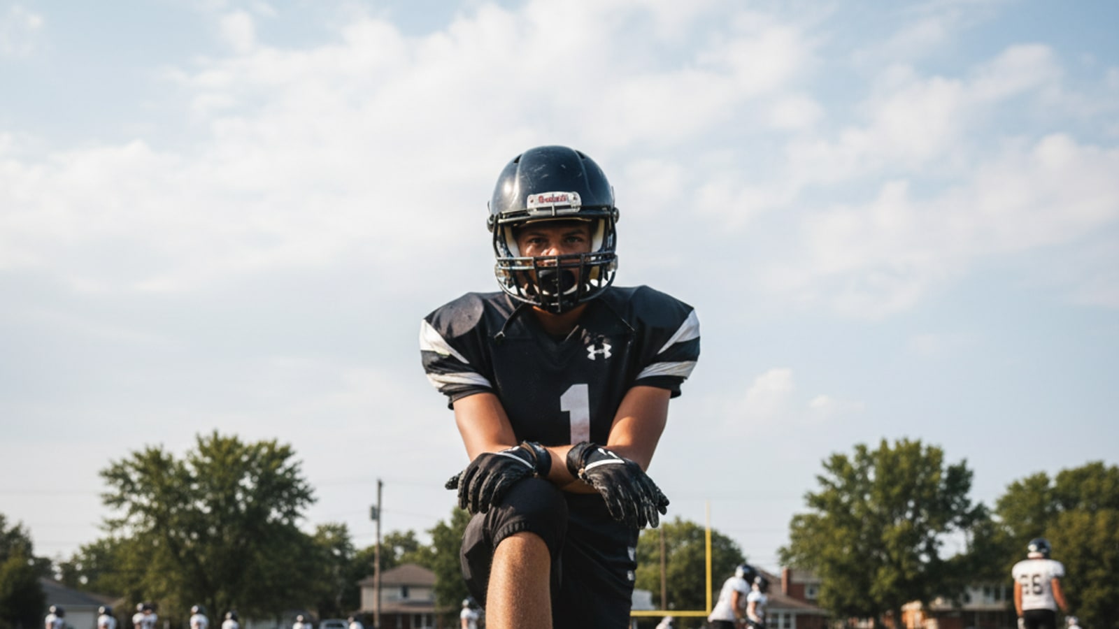 Do football players wear metal cleats?