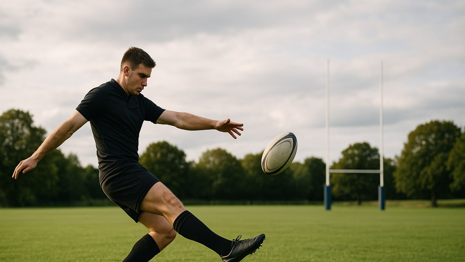 When do you use the drop kick in rugby?