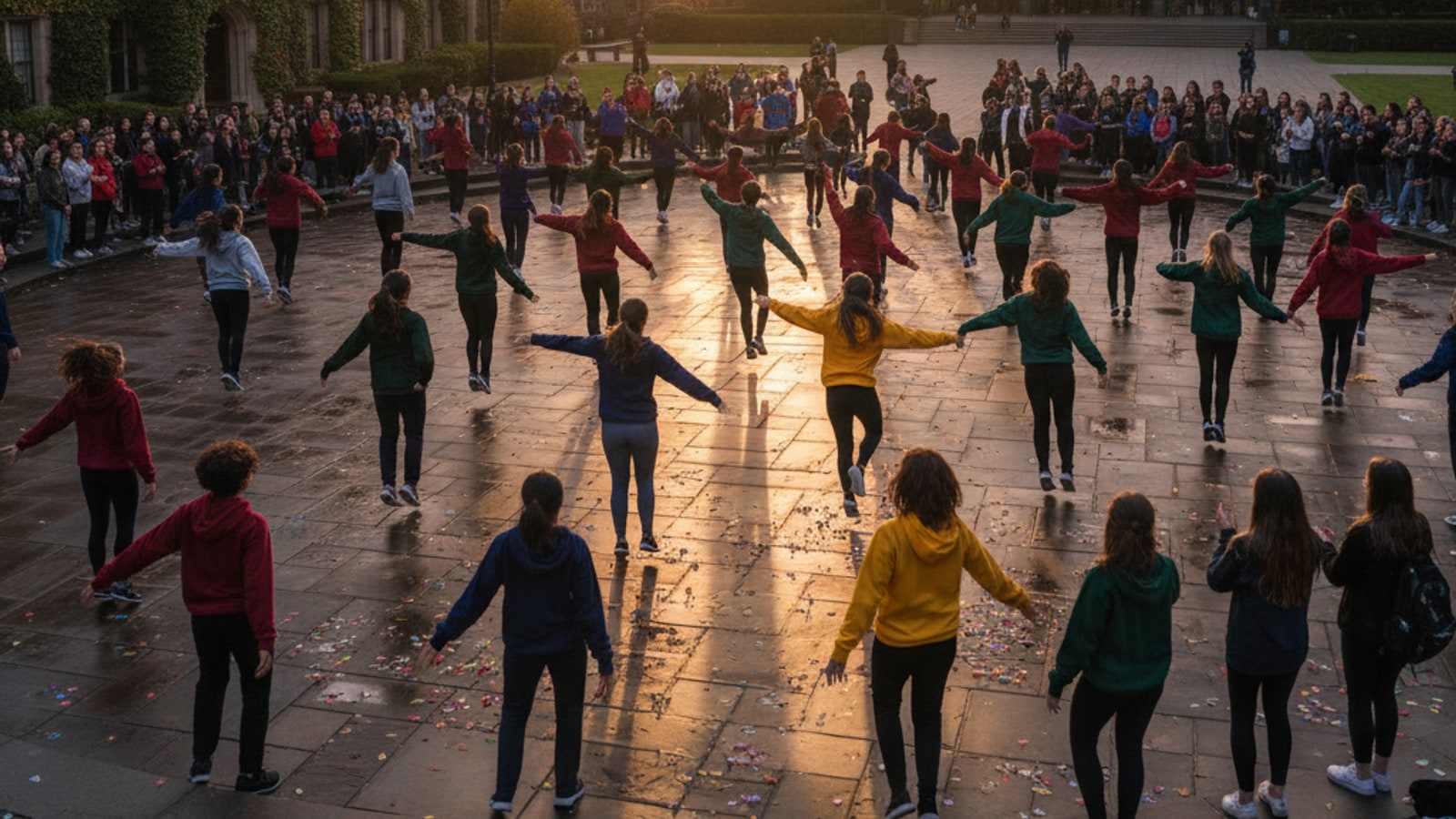 What school has the best dance team?