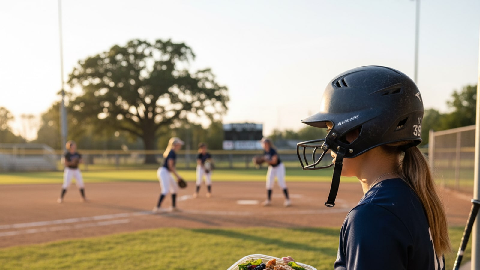 What foods are good for a softball player to eat?