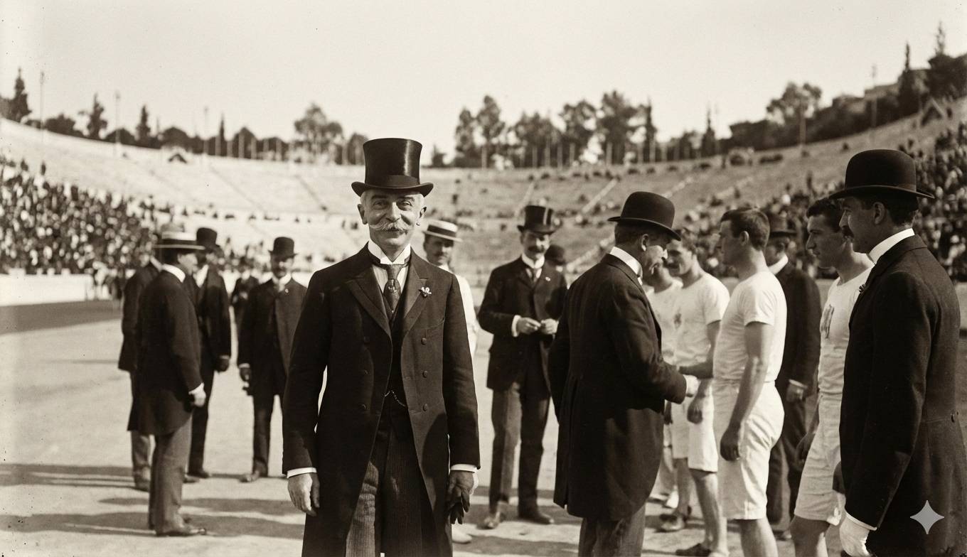 Who was the founder of the modern Olympics?