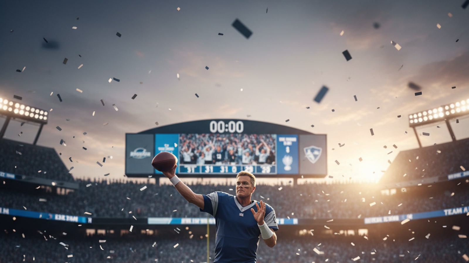 What did Tom Brady do in his final game?
