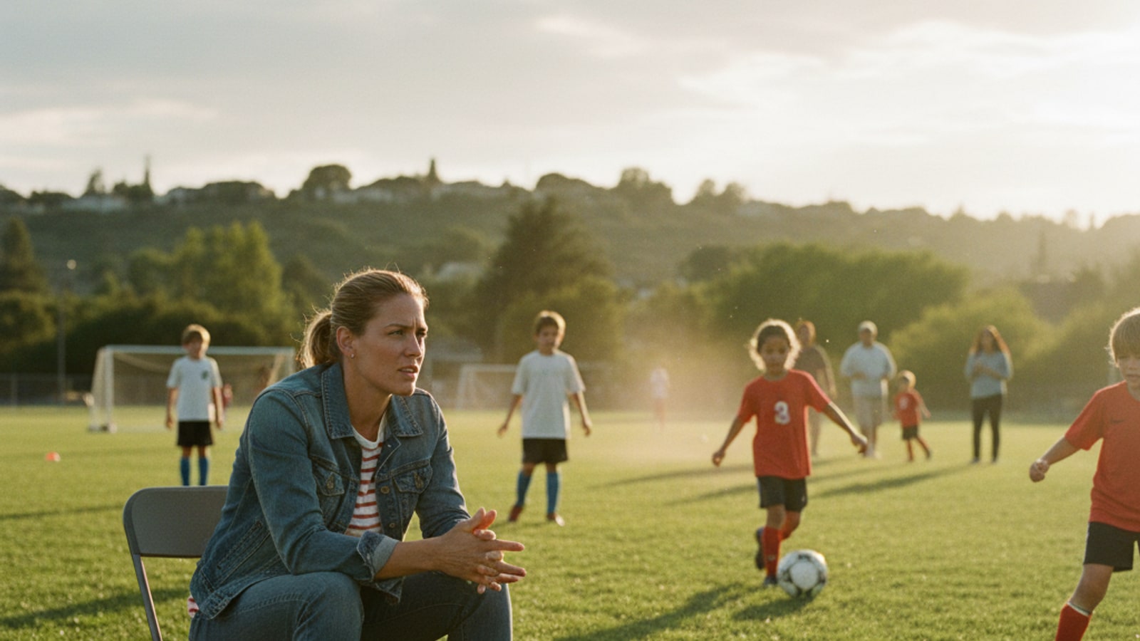 How is Mia Hamm still a soccer mom?