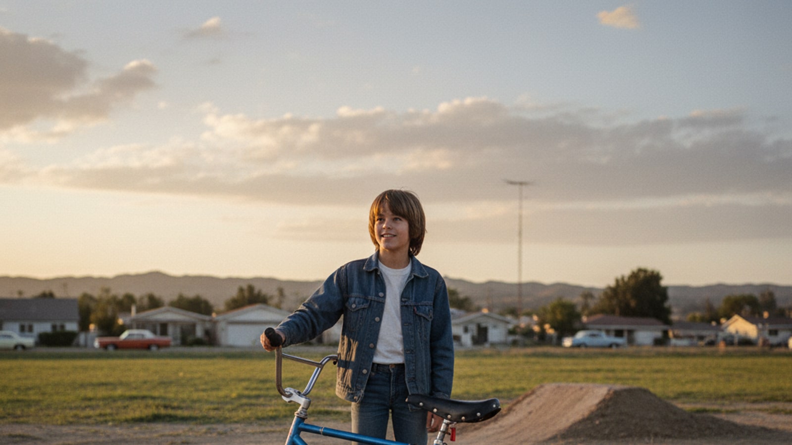 When did Mat Hoffman get his first BMX bike?