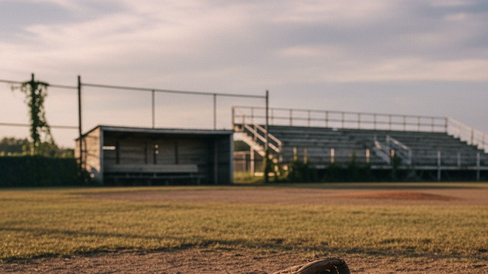 How did George Halas get hurt in baseball?