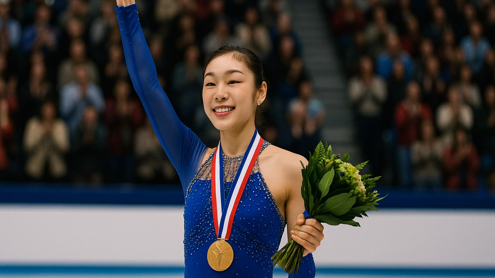 When did Yuna Kim set a world record?