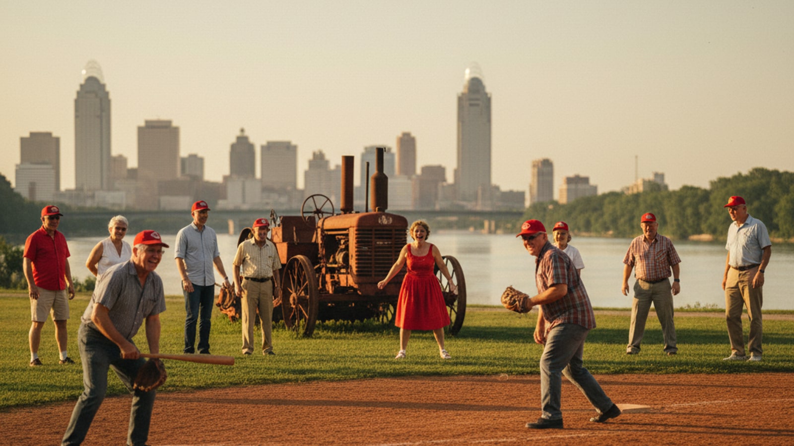 What was the name of the Redlegs' baseball team?