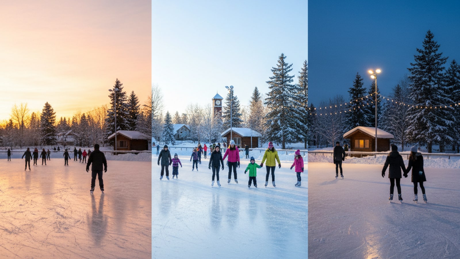 What is the best time to go ice skating?