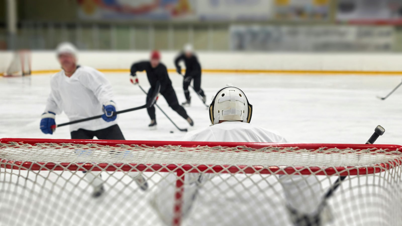 When is the goalie pulled in a hockey game?