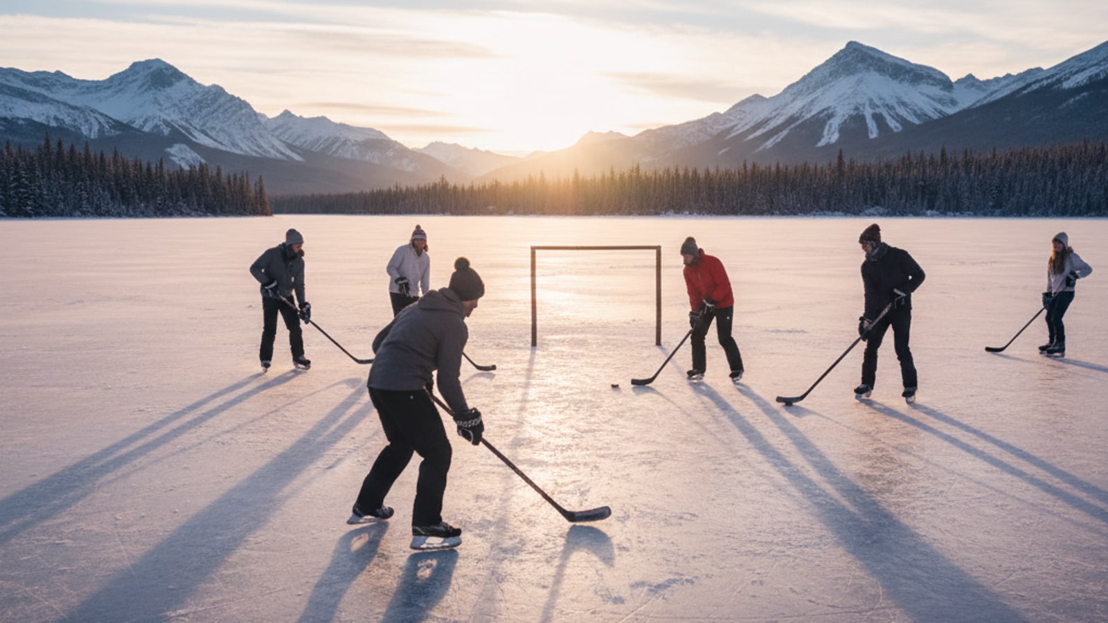 What sports do Canadians enjoy?