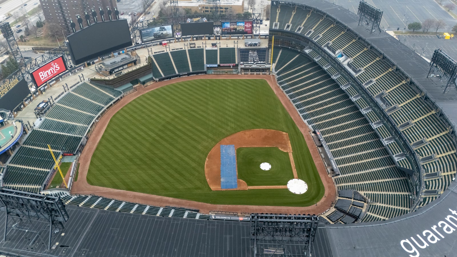 Which team was first in Chicago, the Cubs or White Sox?