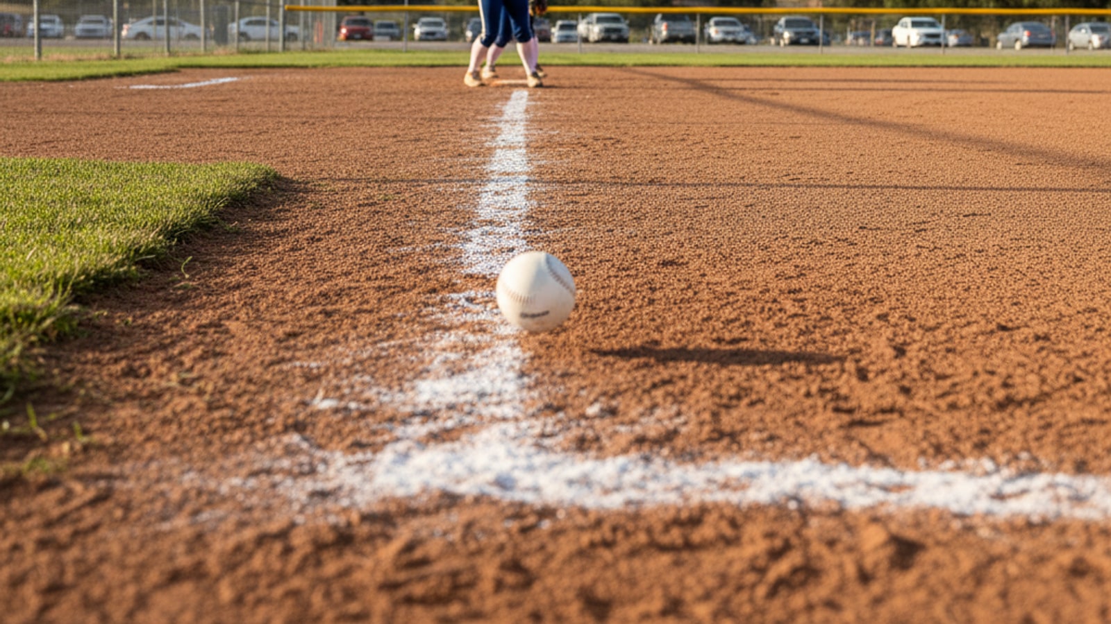 What makes a ball a foul ball in softball?