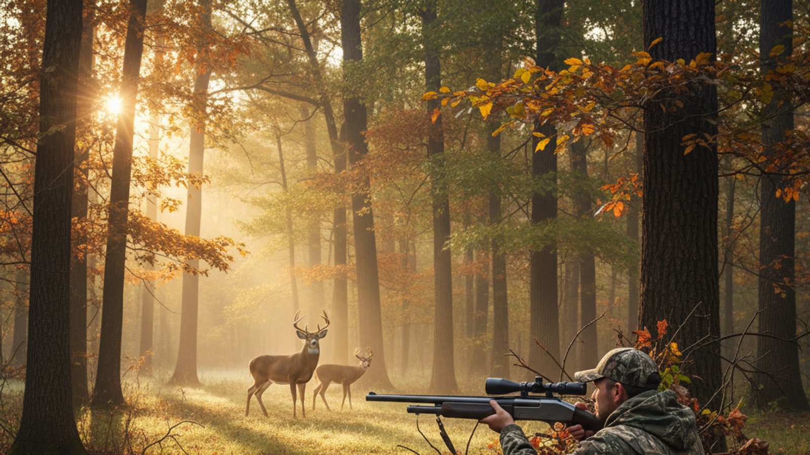 Can a shotgun be used for deer hunting?