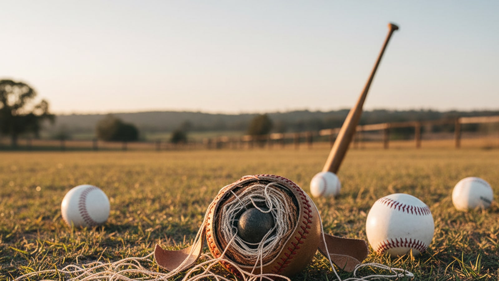 What makes a baseball retain its round shape?