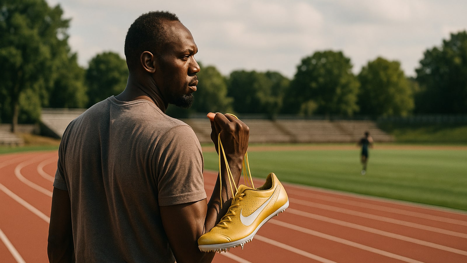 When did Usain Bolt hang up his spikes?
