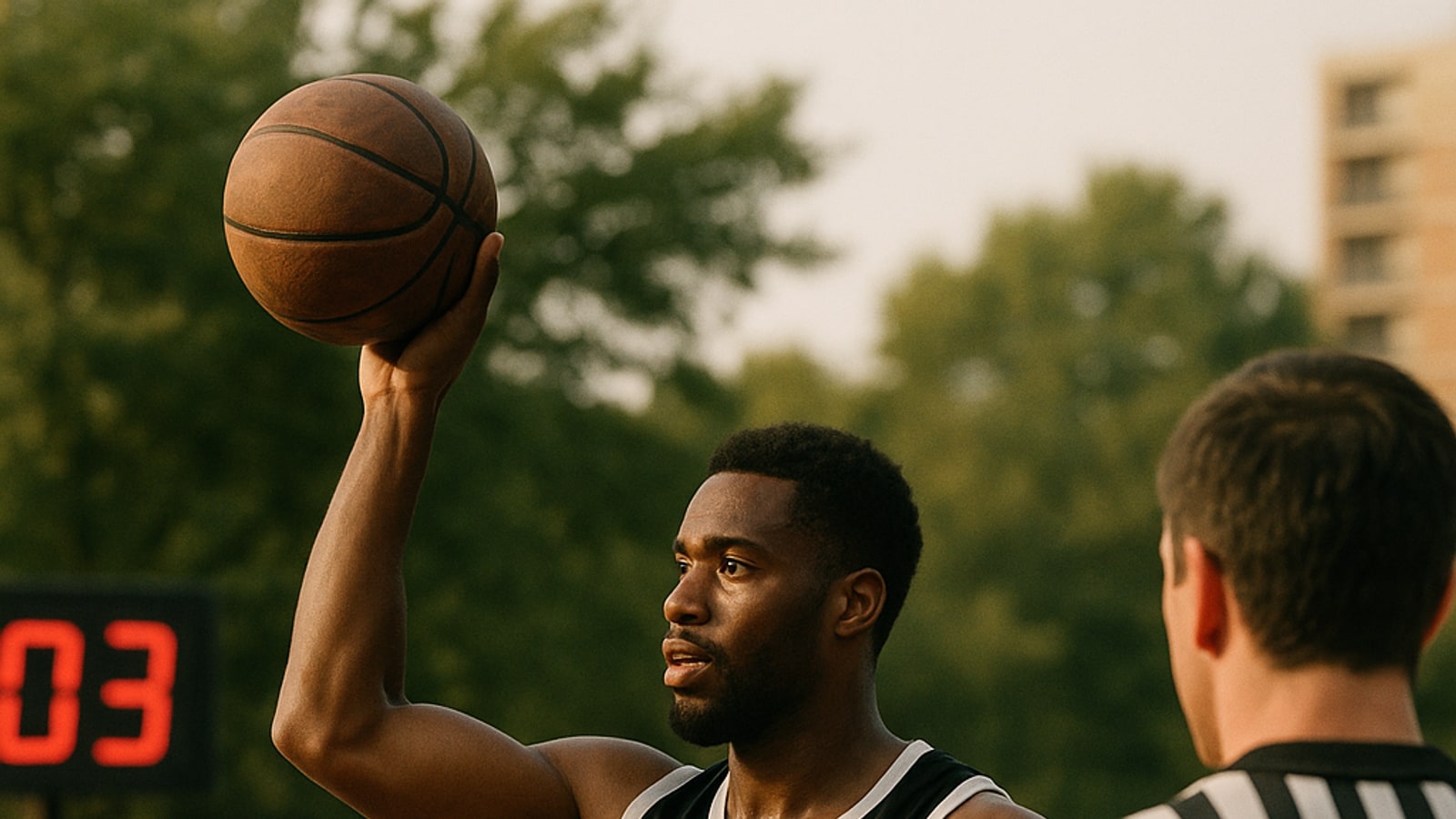 When does the throw-in start in the NBA?