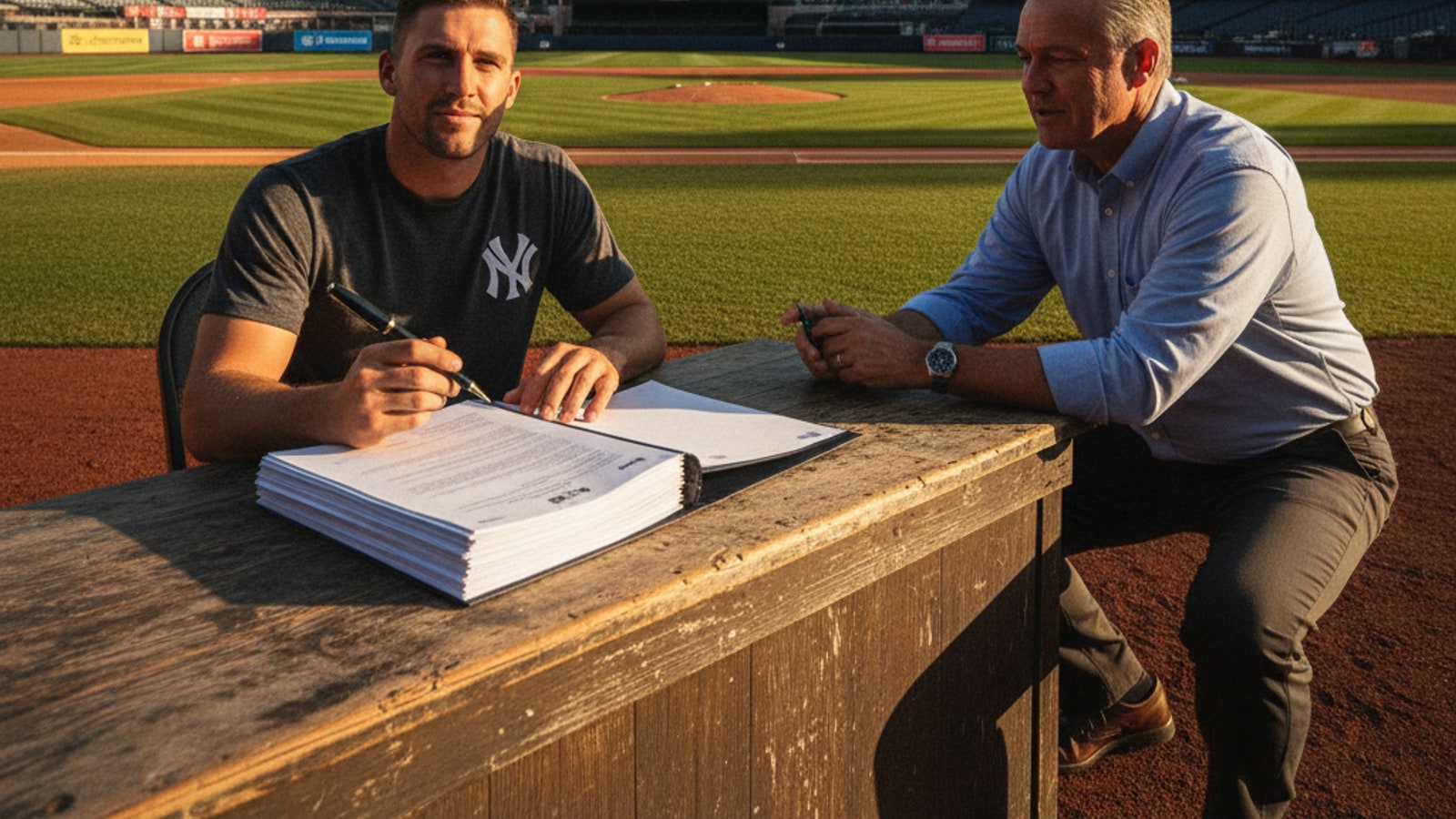 Did dj lemahieu sign a contract?