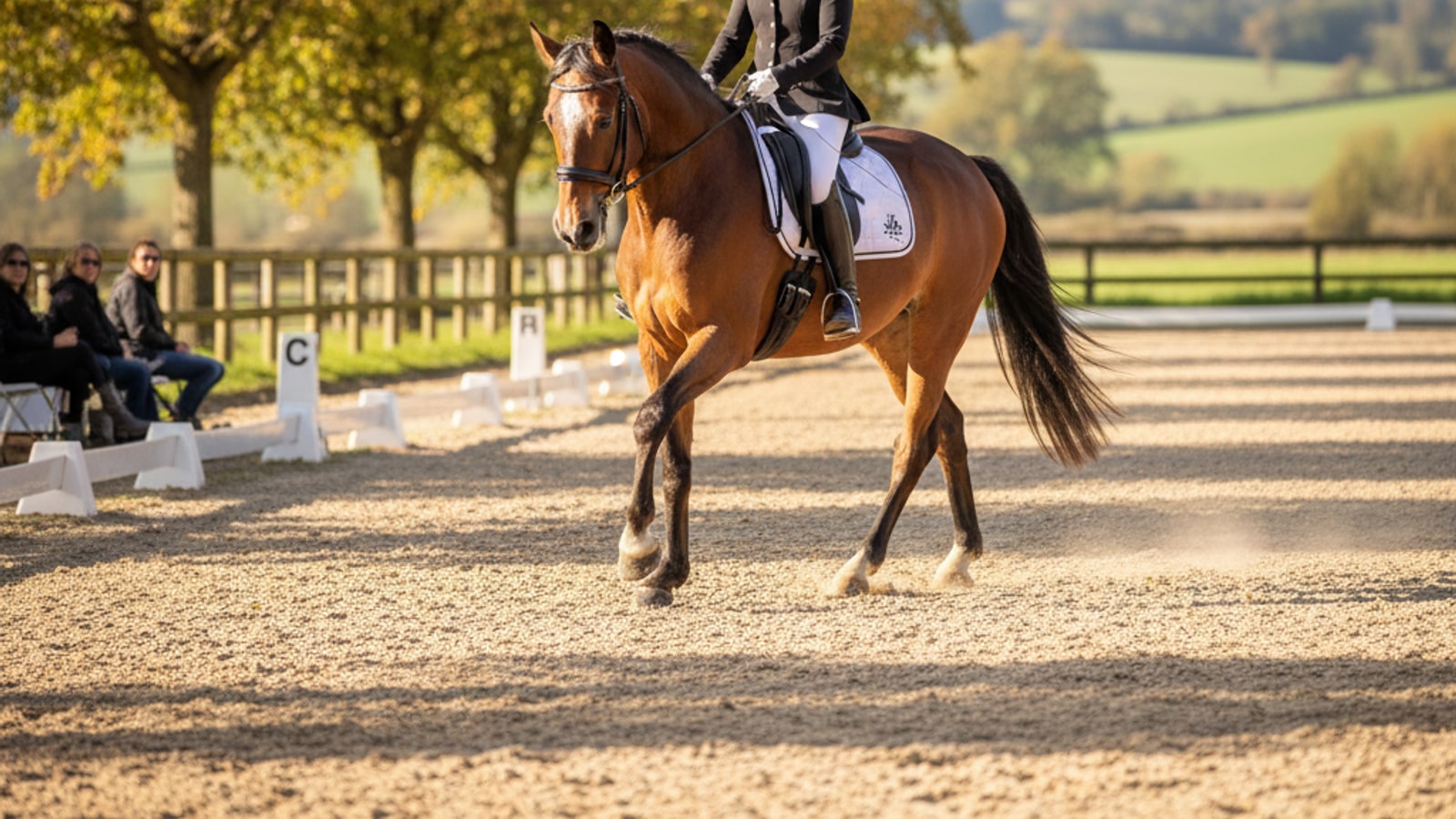 Can you teach an older horse dressage?