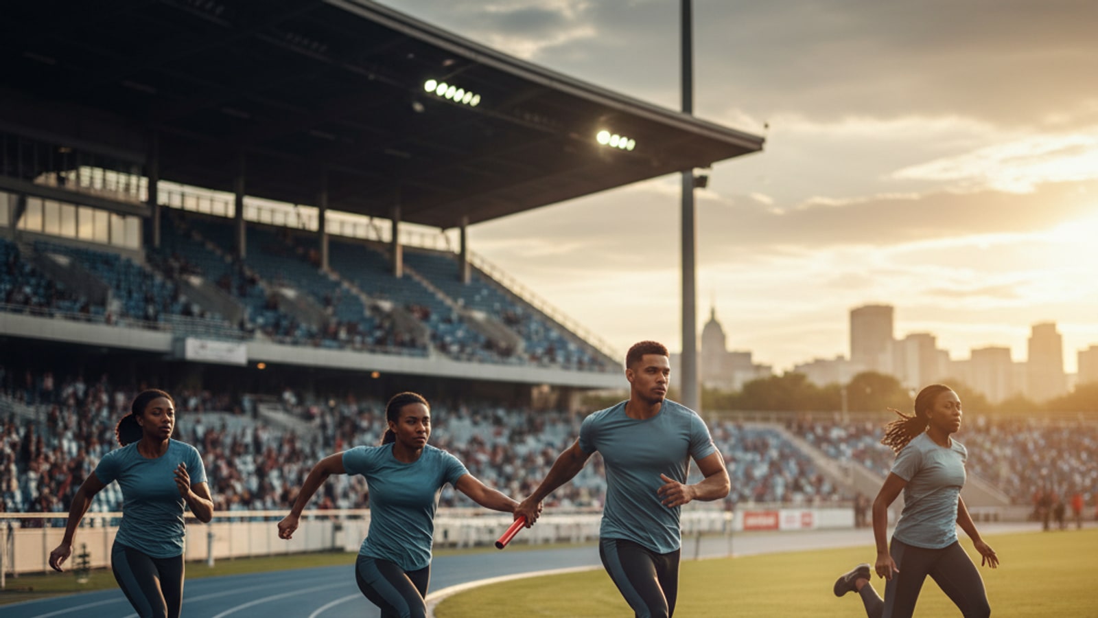 What kinds of runners are used in relay races?