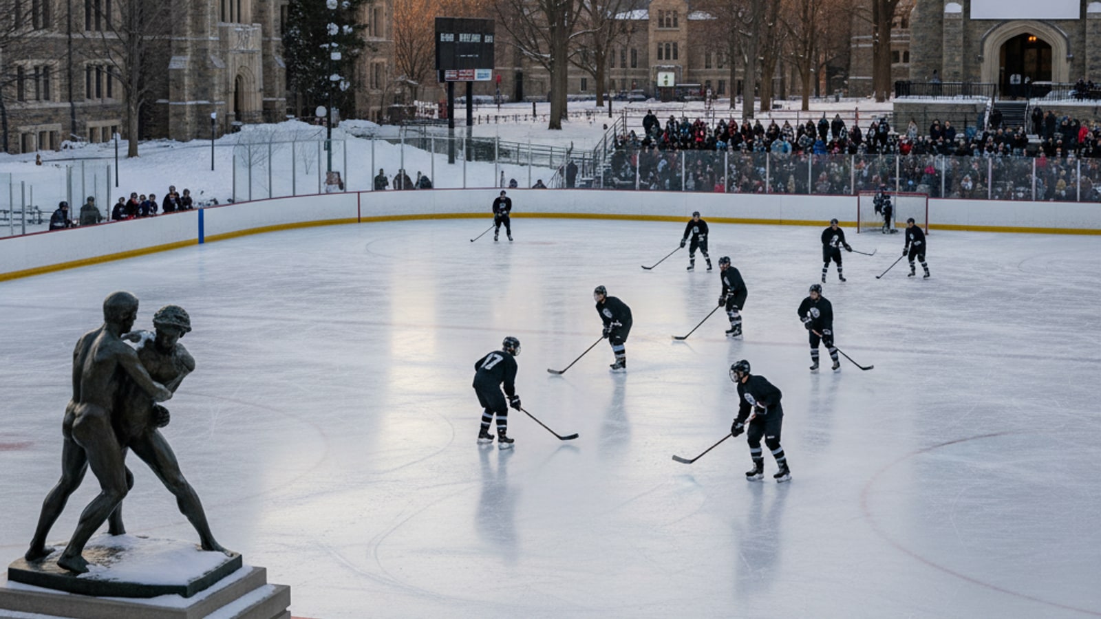 Is Boston College good at hockey?