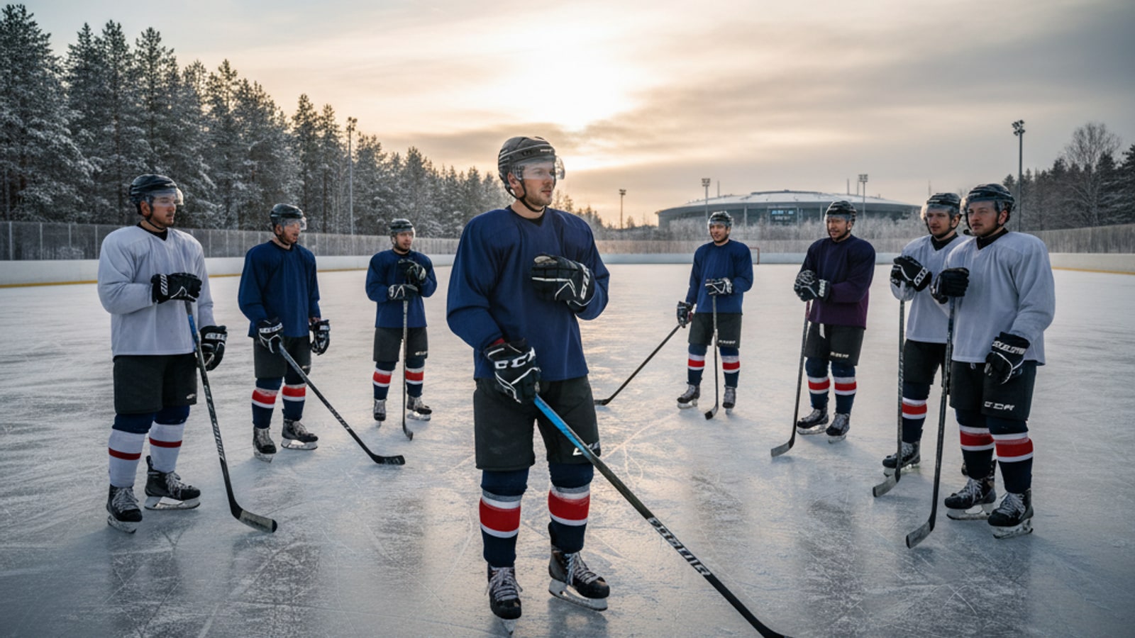 How old are most hockey players?