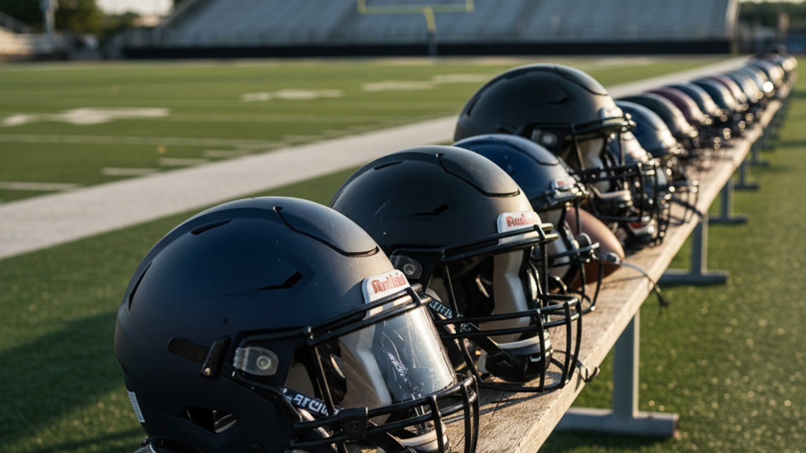 How heavy is a high school football helmet?