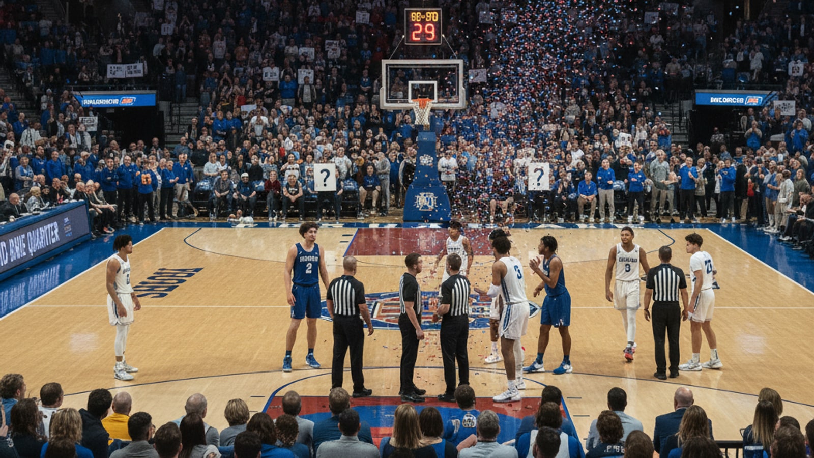 Does basketball have quarters or periods?