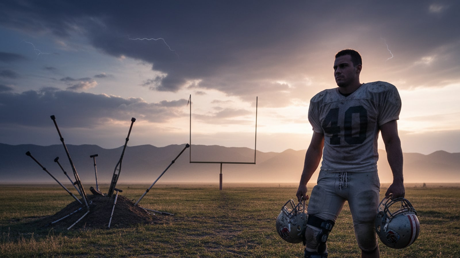 What ended Gale Sayers' football career?