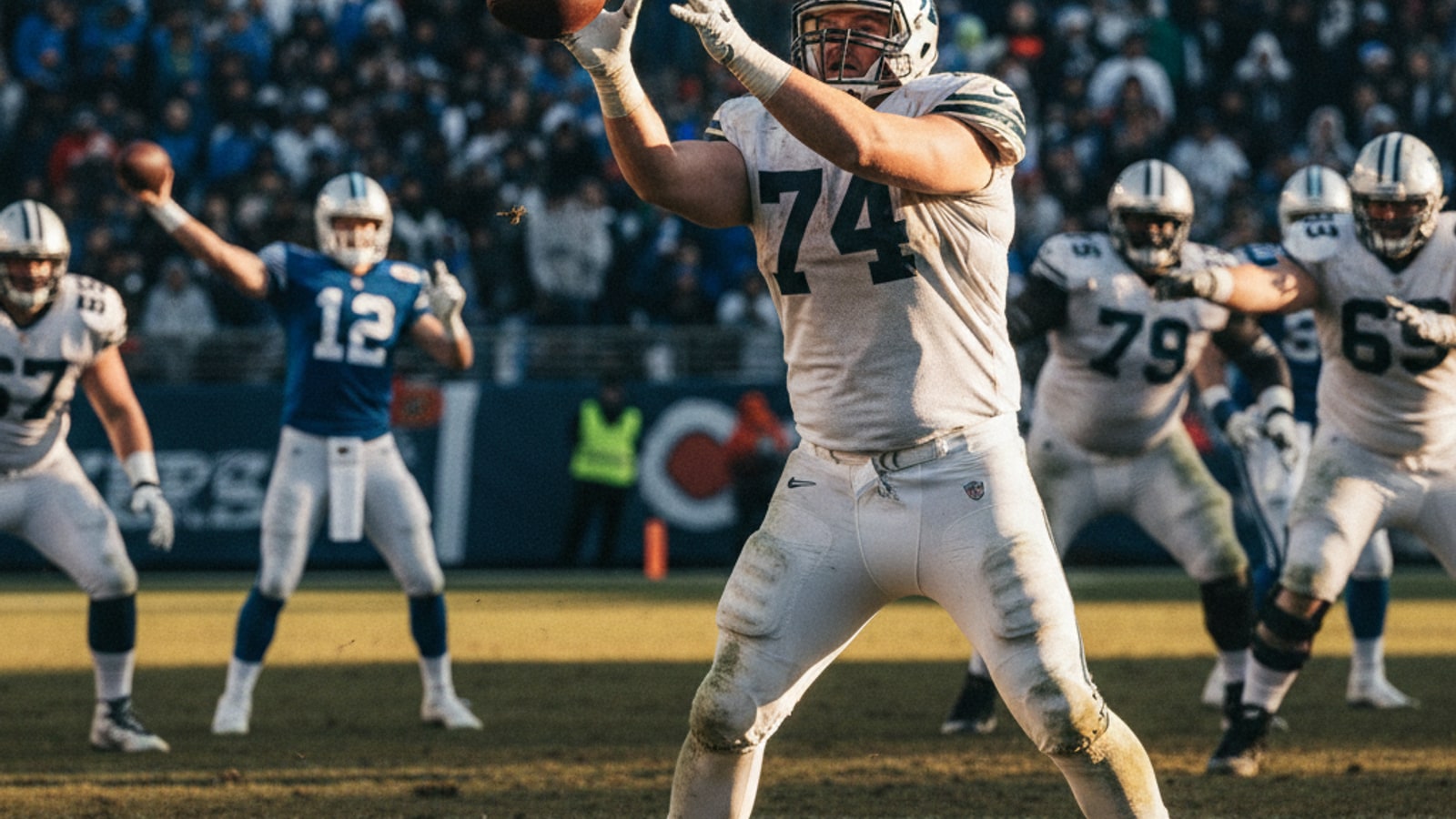Can offensive linemen catch a pass?