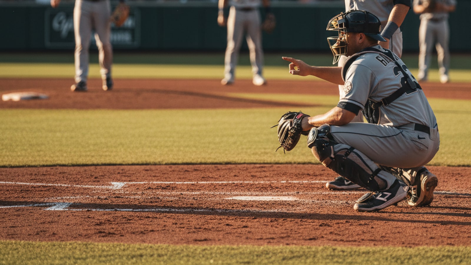 How do baseball players communicate?