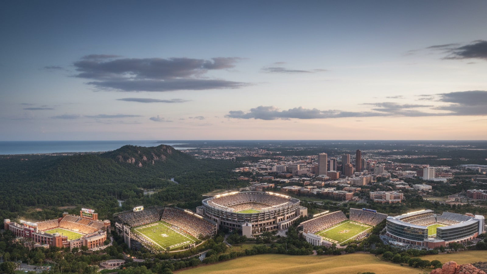 What are the top five college football conferences?