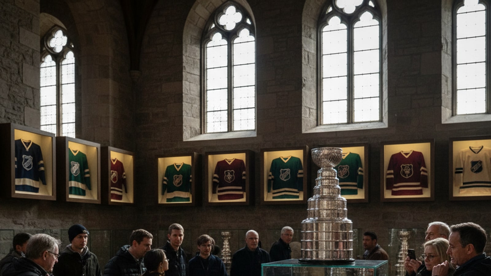 Has any team won the Stanley Cup three times in a row?