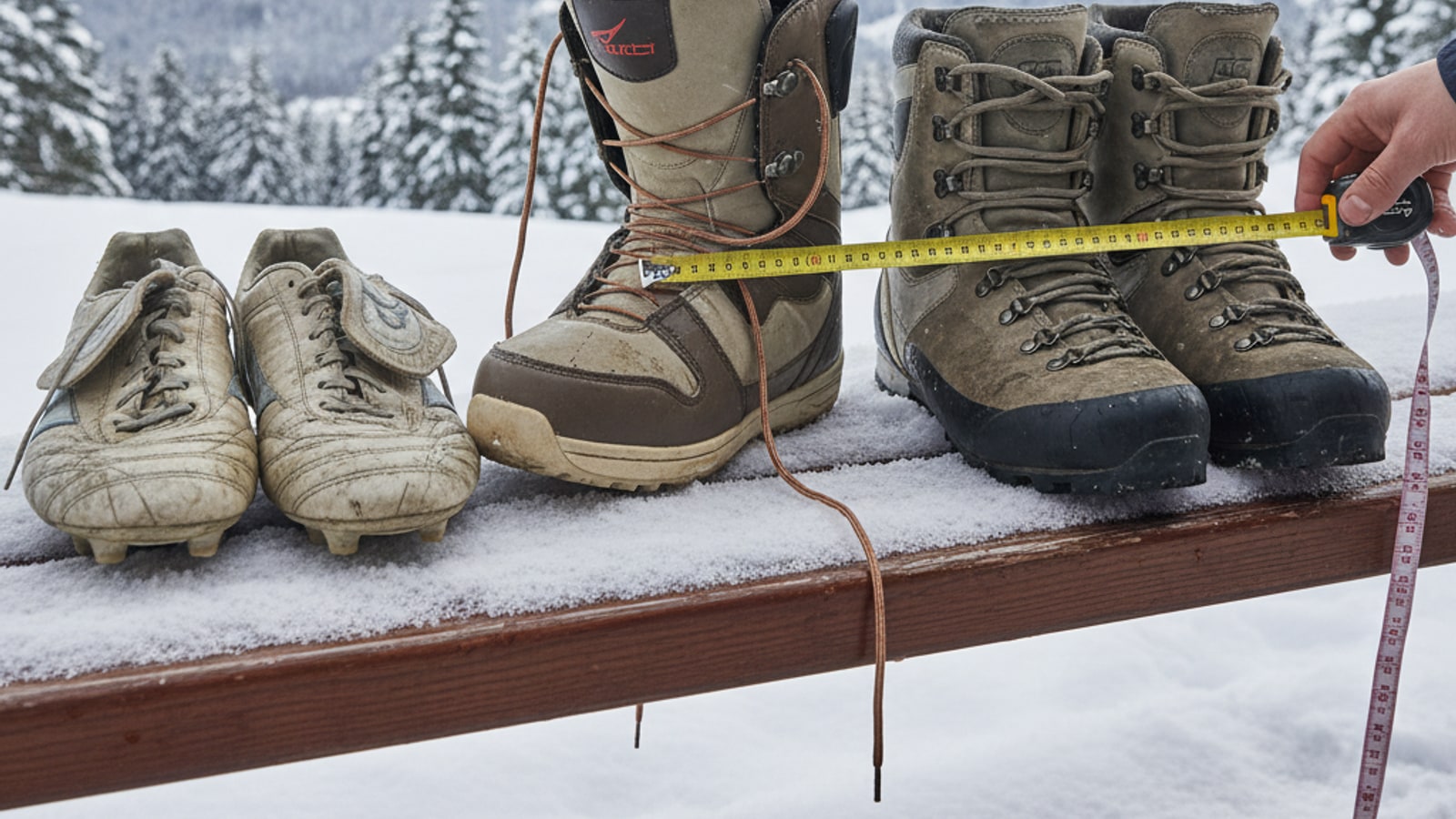 How do you know if your snowboard boots are too small?