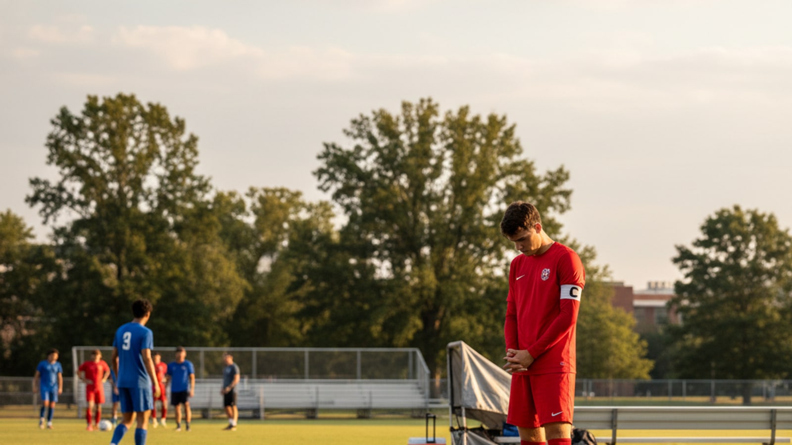 How often can a soccer player be red-shirted?