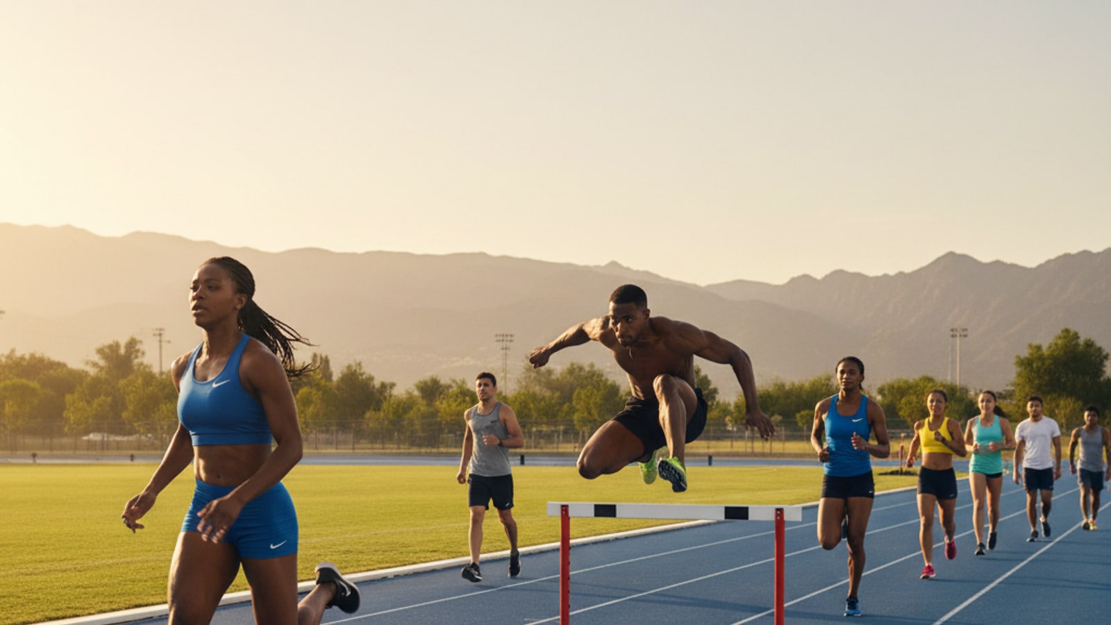 Are there any black athletes on the US Olympic team?