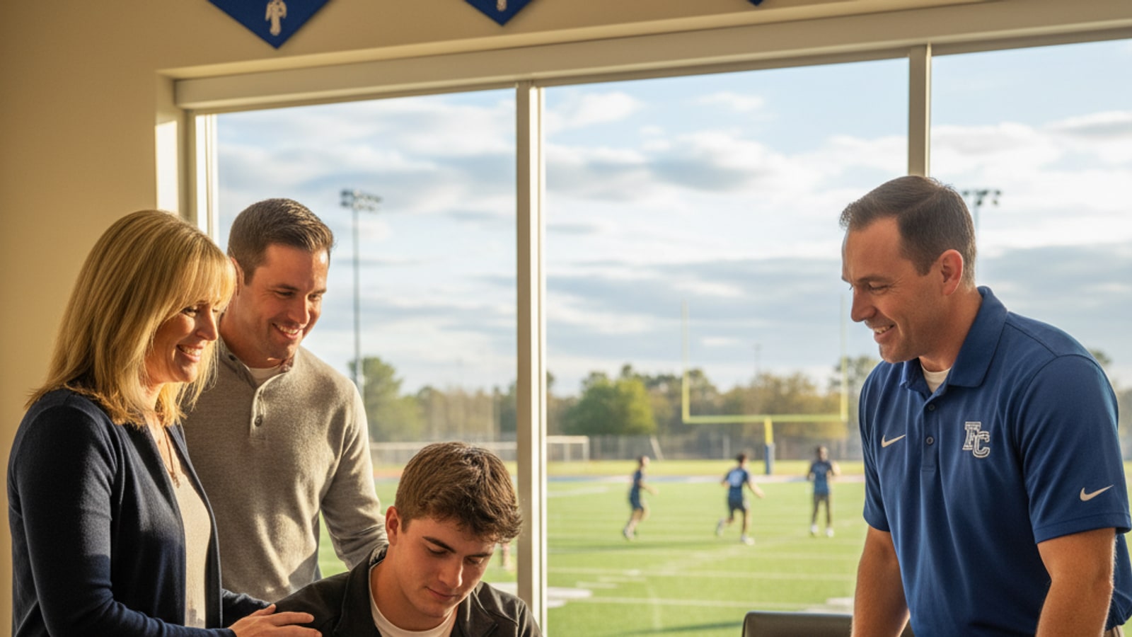 What happens on the first day of the signing period?