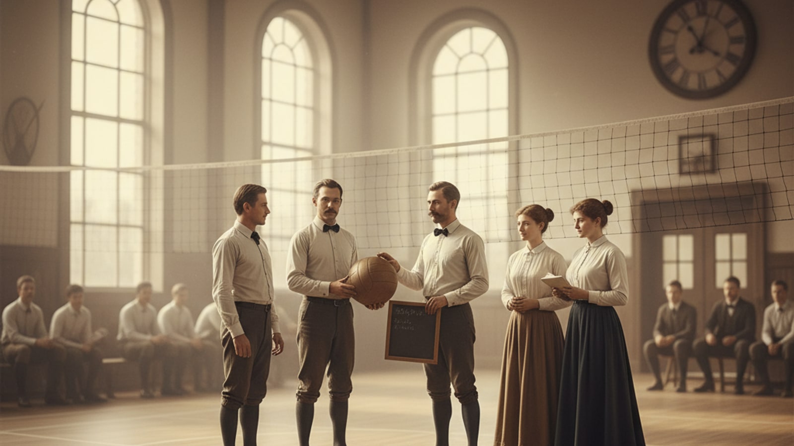 What did Mr. Morgan call this sport originally, volleyball?