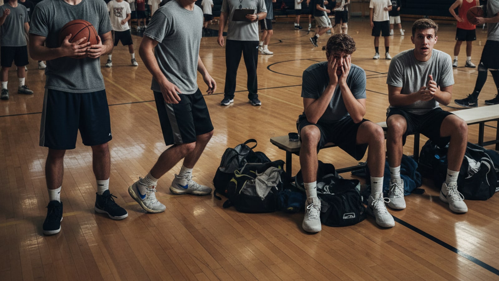 How to prepare for a college basketball tryout?