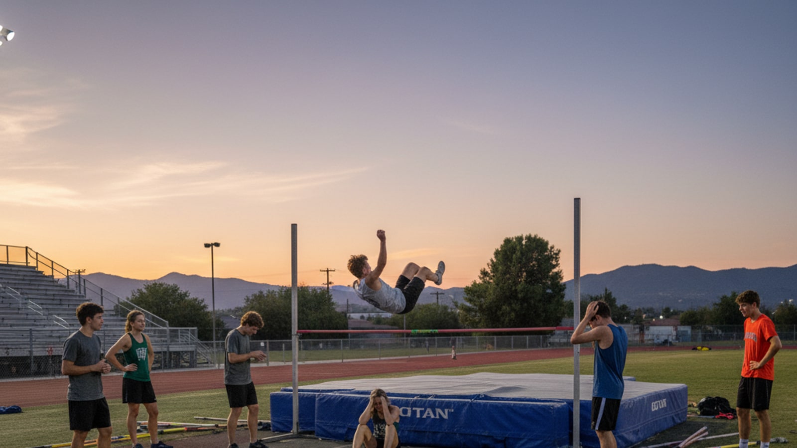 What are some common failures in the high jump?