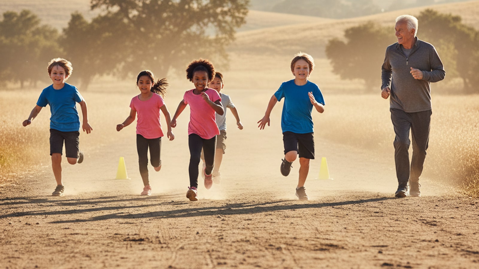 How fast can 10-year-olds run?
